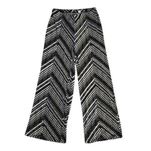 EC CHICO'S PALAZO PANTS W/ ELASTIC WAIST SZ. M TALL (CHICO'S SZ. 1)